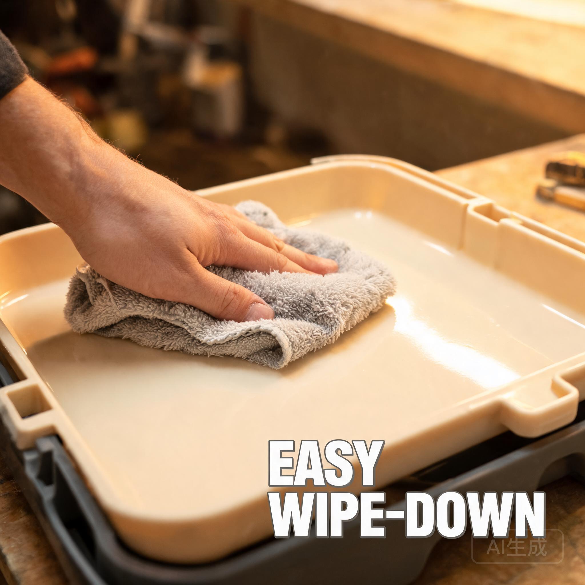 Easy Wipe-Down