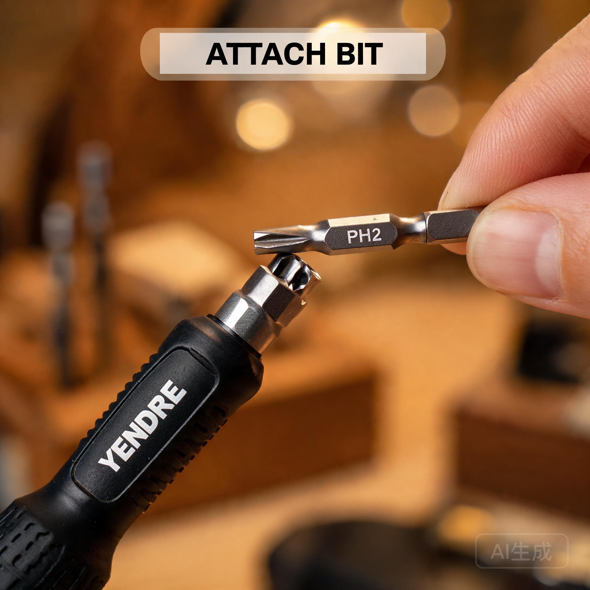 Attach bit