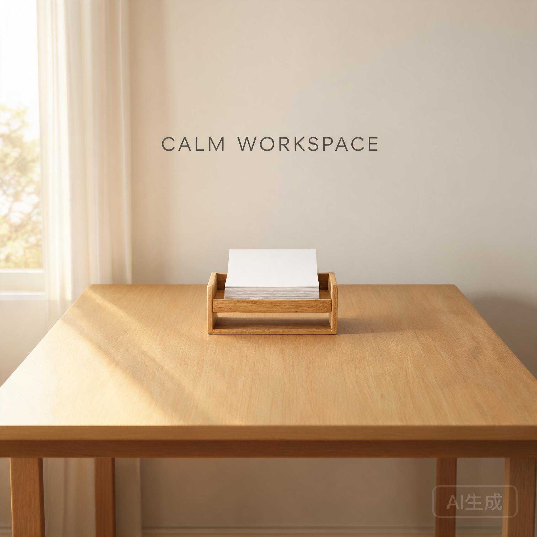 Calm Workspace