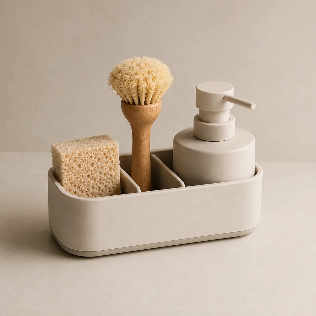 Functional product details in a kitchen setting