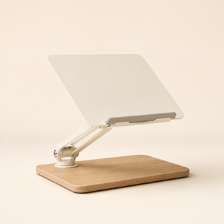 Wooden Computer Stand